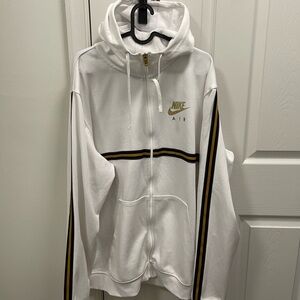 Nike White Mesh Jacket